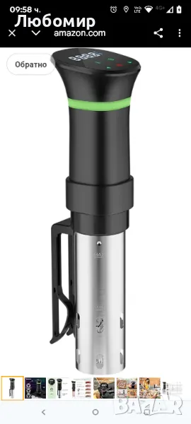 Sous Vide машини, потапящи циркулатори, прецизна готварска печка, с дигитален дисплей, снимка 1