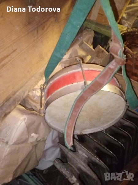 Продавам детски барабан от 70/80те г., снимка 1