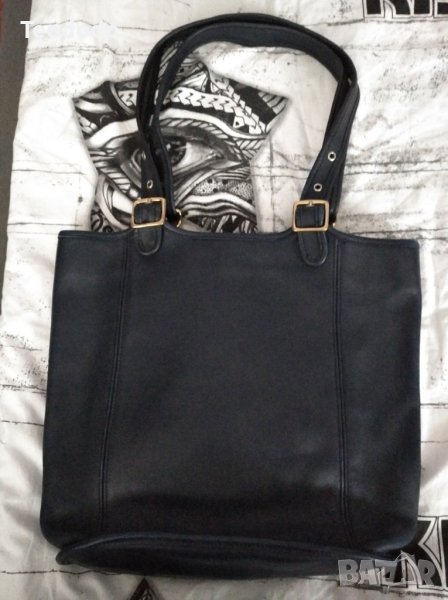 Дамска чанта естествена кожа Esprit , снимка 1