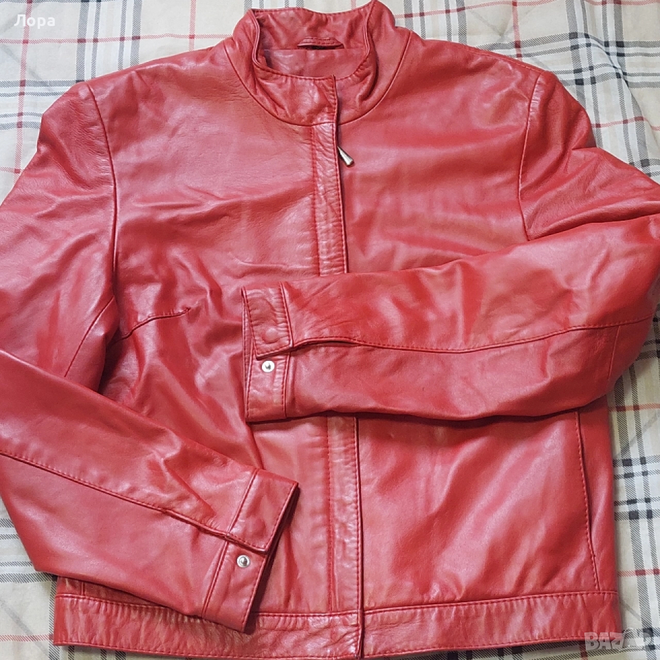 Дамско яке естествена кожа , снимка 1