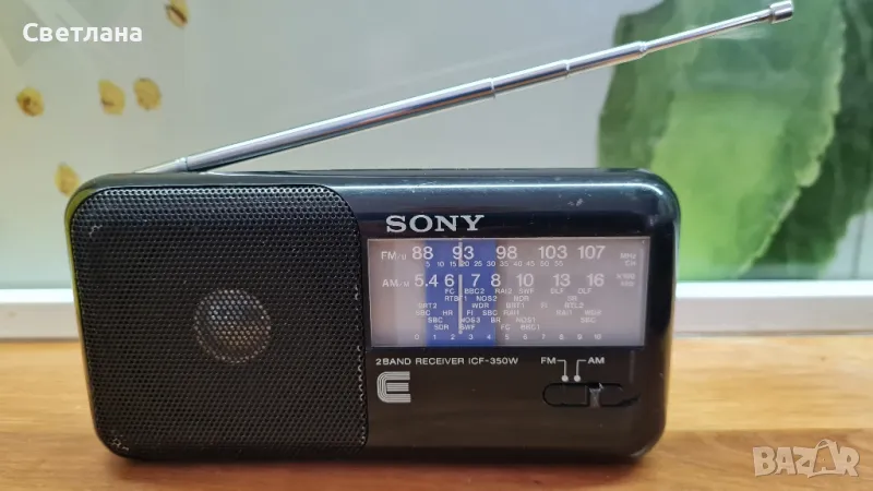 Sony icf-350W, снимка 1