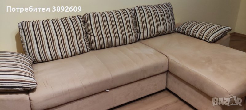 Промоция Сега ! Удобен и свеж многофункционален диван в модерна тапицерия- супер запазен, снимка 1