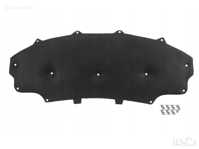 Изолация за преден капак на Mercedes ML W164 (2005-2011), снимка 1