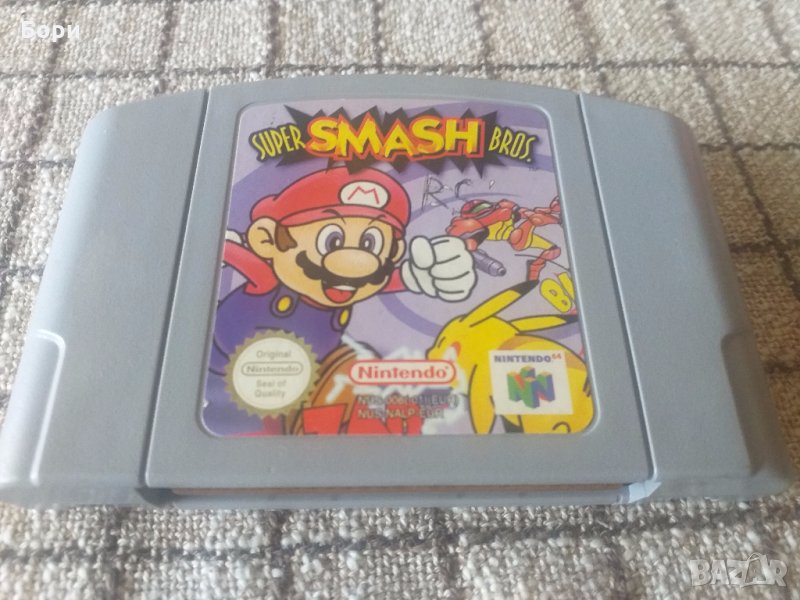 SUPER SMASH BROS NINTENDO 64 , снимка 1