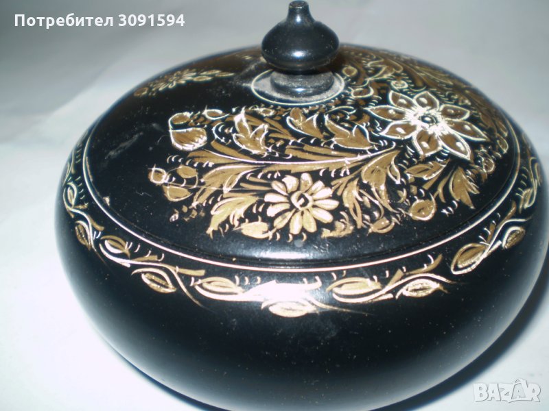 Стара дървена кутия за бижута , снимка 1