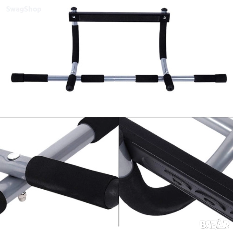 Регулируема щанга за набирания, тренажор за набирания до 200 килограма , снимка 1