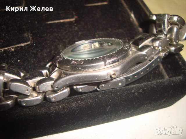 CALVIN HILL WATER RESITANT QUARTZ МАРКОВ МОДЕН ЧАСОВНИК КВАРЦ с ВЕРИЖКА НЕРЪЖДАЕМА СТОМАНА 65461, снимка 3 - Водоустойчиви - 32751362