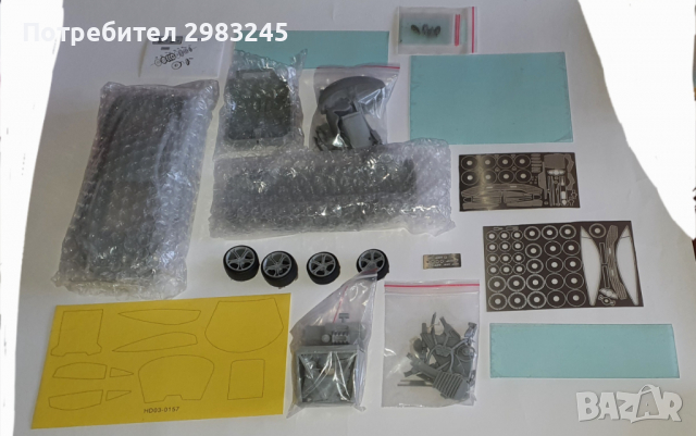 Сглобяем модел McLaren MP4-12C Super Detail Set, снимка 4 - Други ценни предмети - 36483625