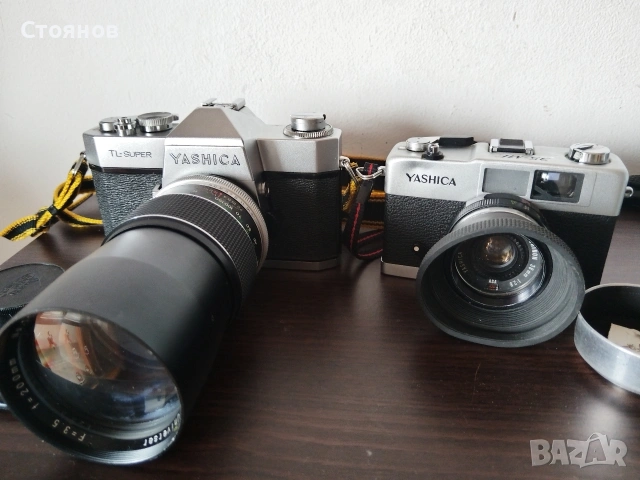 YASHICA 35-ME, YASHICA TL SUPER, YASHICA Minister III Japan , снимка 4 - Фотоапарати - 49965236