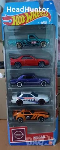 1/64 Nissan 5 Pack (Hot Wheels), снимка 1 - Колекции - 48732084