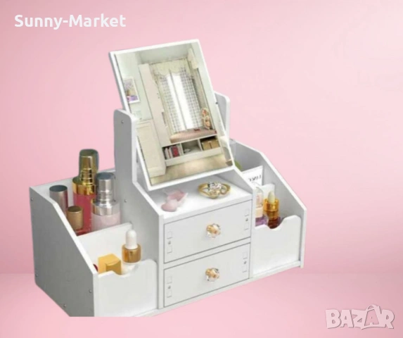 Стилен органайзер за козметика, снимка 3 - Етажерки - 53528134