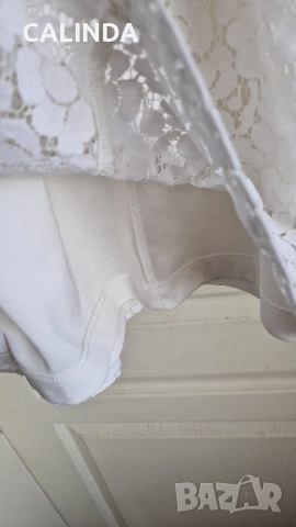 Нова официална дантелена рокля с колан, снимка 6 - Рокли - 52159587