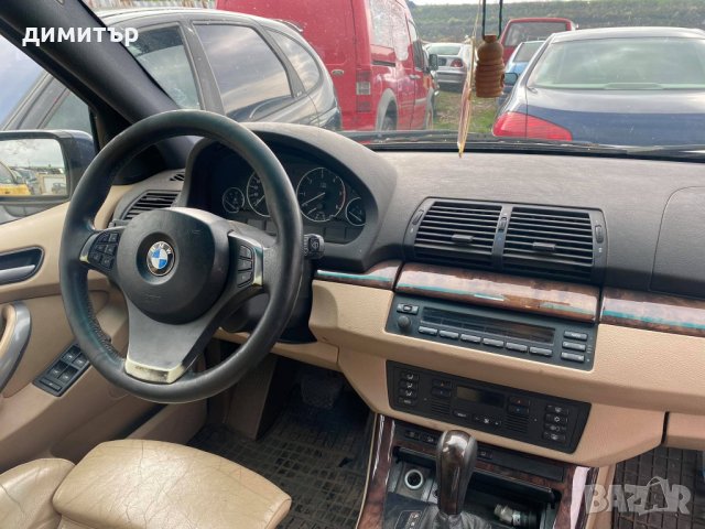 bmw x5 e53 3.0 tdi facelift  218 кс на части бмв х5 е53 фейслифт кожа, снимка 7 - Автомобили и джипове - 32625402