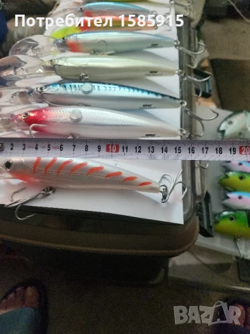 Редки модели Рапала за сом,баракуда,дорадо и туна. , снимка 10 - Стръв и захранки - 51233418