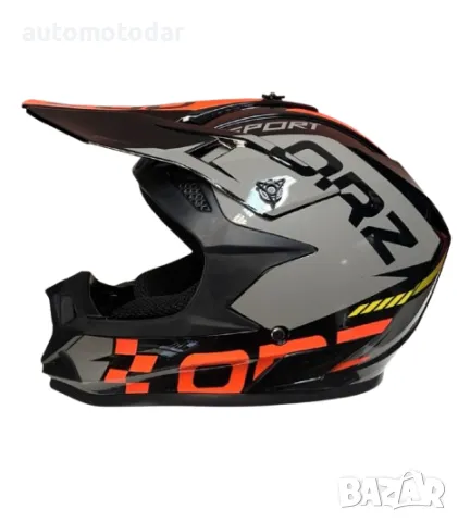 Каска за крос и атв ORZ, снимка 3 - Аксесоари и консумативи - 25436670