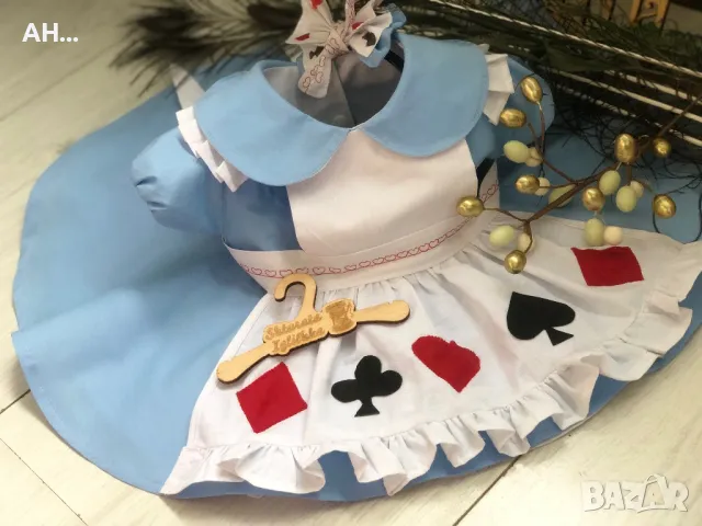 Алиса в страната на чудесата, снимка 2 - Бебешки рокли - 47411102