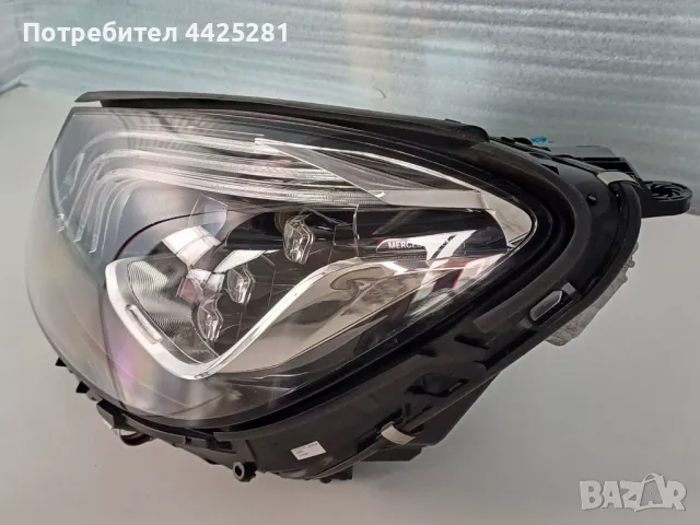 фар ляв Mercedes S klass W222 X222 Multibeam Led 2017-2020 г. #1024V., снимка 2 - Части - 49636070