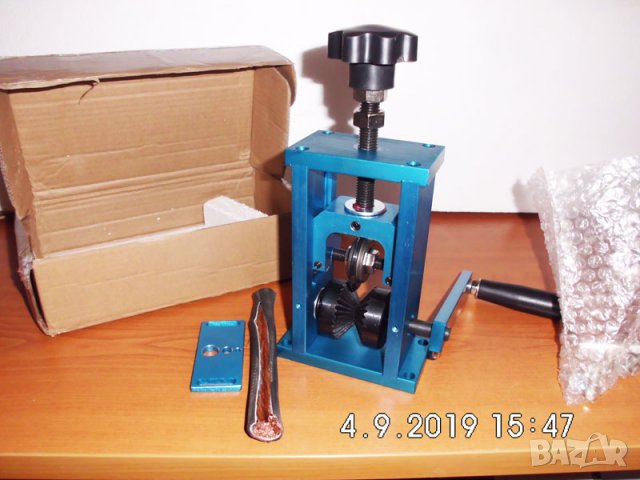 белачка за сваляне на изолацията на употребявани медни кабели до ф45мм, снимка 6 - Други машини и части - 25300362