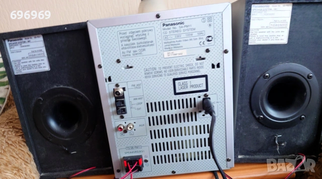 Panasonic SA-PM11 AM/FM 5 CD чейнджър !, снимка 6 - Аудиосистеми - 53269803
