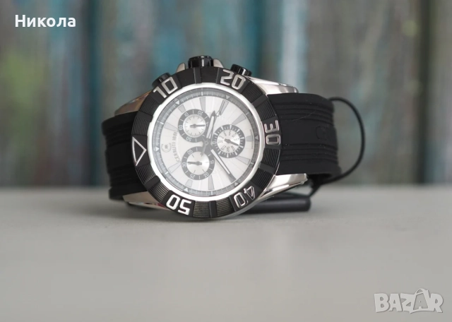 CERRUTI - нов кварцов хронограф , ref.CRA042E214Q , снимка 3 - Мъжки - 52355704