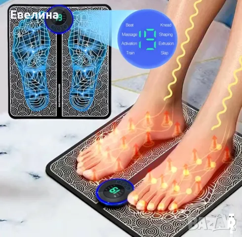 Уред за масаж рехабилитация на крака с електростимулация, снимка 2 - Масажори - 48249702