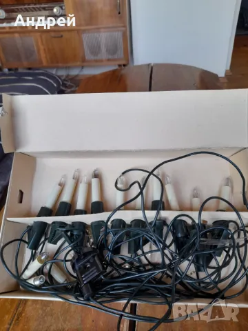 Стари лампи,лампички за елха Narva, снимка 4 - Други ценни предмети - 49547413