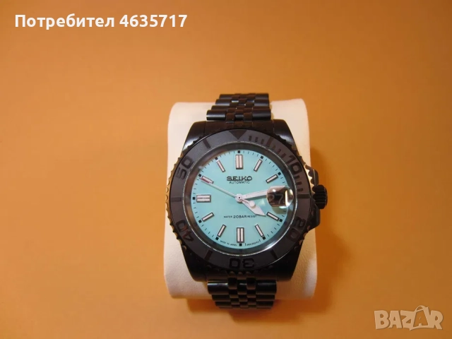 Часовник Seiko Teal Green (mod)