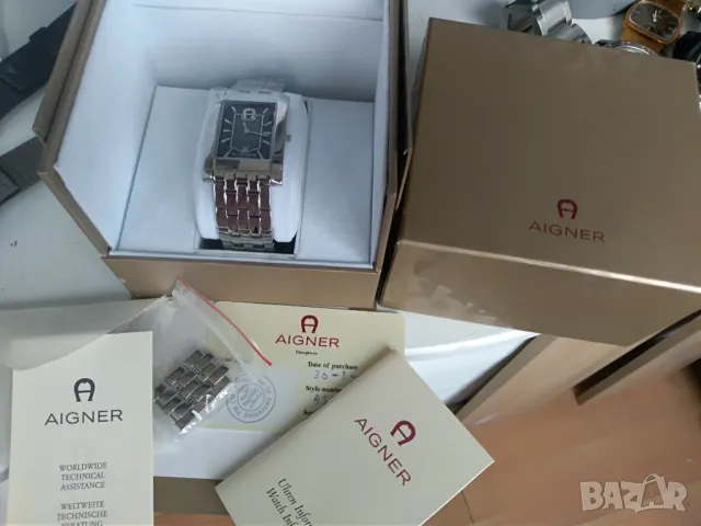Aigner Pearl Dial A32122, снимка 3 - Мъжки - 49531045