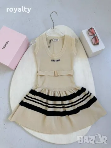 Miu Miu дамски рокли Два цвята , снимка 6 - Рокли - 49200583
