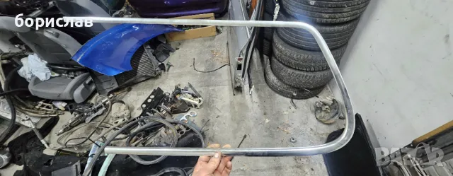 Задна лява хром лайсна за Фолксваген Пасат б6 