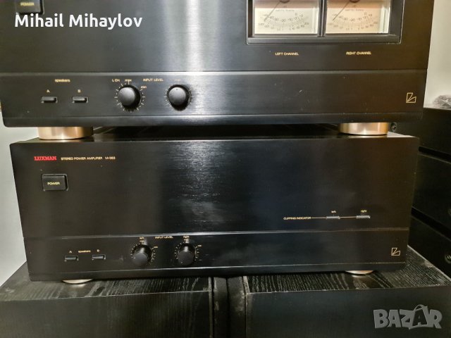 Продавам  2 крайни стъпала  Luxman, снимка 8 - Ресийвъри, усилватели, смесителни пултове - 32240593