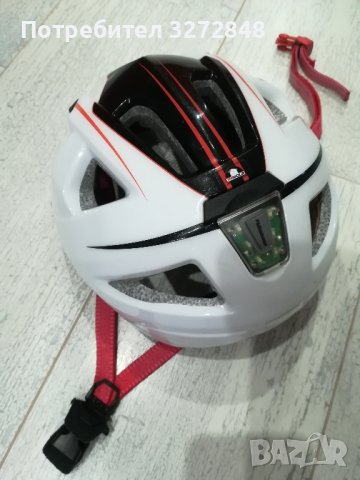 Каска за велосипед BIKEMATE SP 55  (49-54см) с осветление , снимка 3 - Аксесоари за велосипеди - 43446433