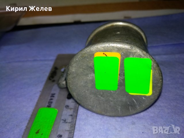 МНОГО СТАРА МЕТАЛНА АР НУВО ЧАШКА За ЧАЙ МЛЯКО АЛКОХОЛ За КОЛЕКЦИЯ БИТОВ КЪТ ДЕКОРАЦИЯ 41411, снимка 5 - Антикварни и старинни предмети - 43650721