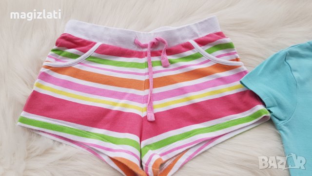 Къси панталони и тениска 3-4 години, снимка 3 - Детски къси панталони - 33272622