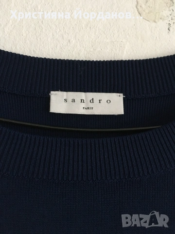 Sandro, плътна блуза/пуловер със светкавици, снимка 6 - Блузи с дълъг ръкав и пуловери - 53079131