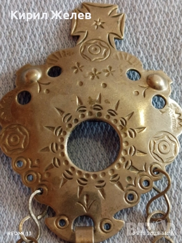 ВИНТИДЖ ФОЛКЛОРЕН СТИЛ БРОШКА ЧАСТ от ТРАДИЦИОННО ОБЛЕКЛО 52180, снимка 2 - Други ценни предмети - 52533687