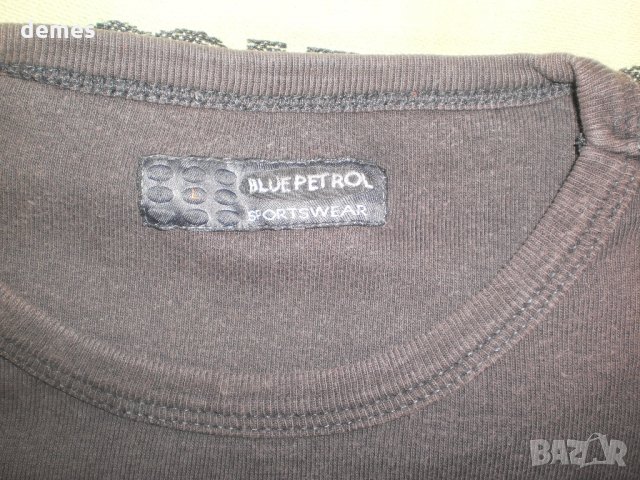  Оригинална мъжка тениска с къс ръкав BLUE PETROL, XL, снимка 3 - Тениски - 33609692