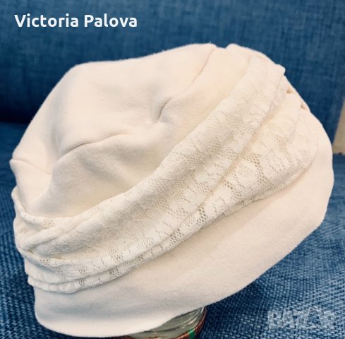 Красива шапка тип тюрбан, снимка 2 - Шапки - 35521014