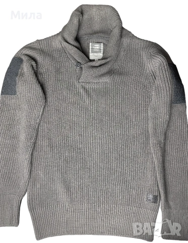 G-Star Raw - Мъжка плетена жилетка / пуловер - 10/10