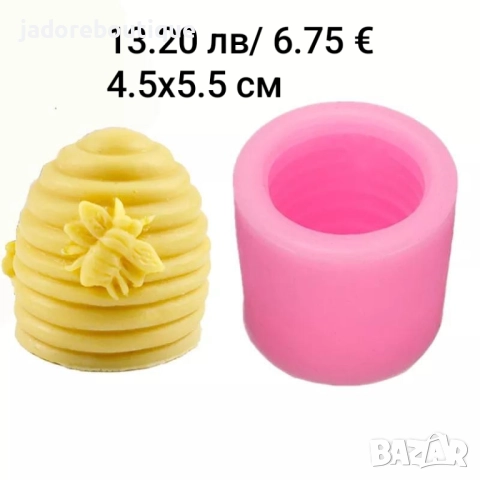 Силиконов молд пчели медна пита кошер , снимка 5 - Форми - 45726765