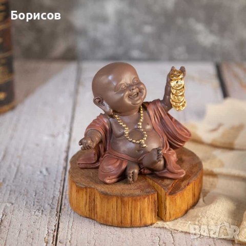 Статуетка  Будист Фигура Буда, снимка 2 - Декорация за дома - 40107716