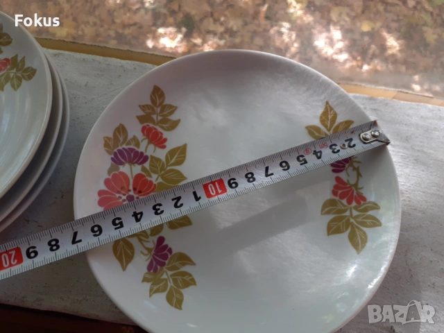 Стар порцелан колекционерски чинии - 6 броя - Гърция, снимка 6 - Антикварни и старинни предмети - 53408804
