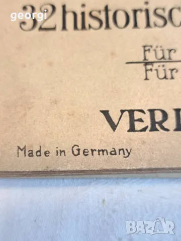 стар немски албум с партитури за 32 военни маршал   4/2, снимка 6 - Антикварни и старинни предмети - 49024220