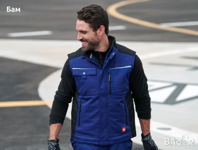 Мъжко!Engelbert Straus Softshell BodyWarmer размер M, снимка 2 - Други - 53608956