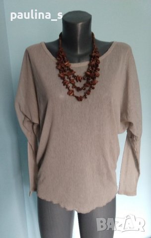 Мрежеста еластична блуза тип туника "Zara" / унисайз , снимка 3 - Туники - 36901939