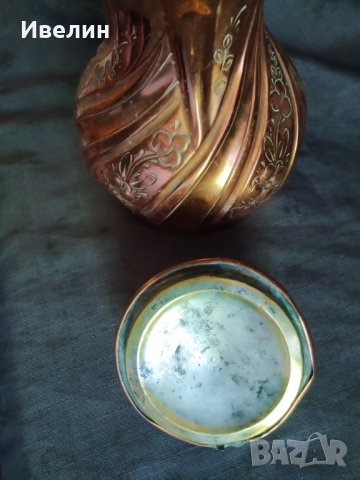 стара медна кана, снимка 5 - Антикварни и старинни предмети - 32826727