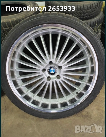 Страхотни оригинални джанти 22” със зимни гуми 295/30/22 за BMW X6 X5 5x120 74.1mm, снимка 11 - Гуми и джанти - 52957015