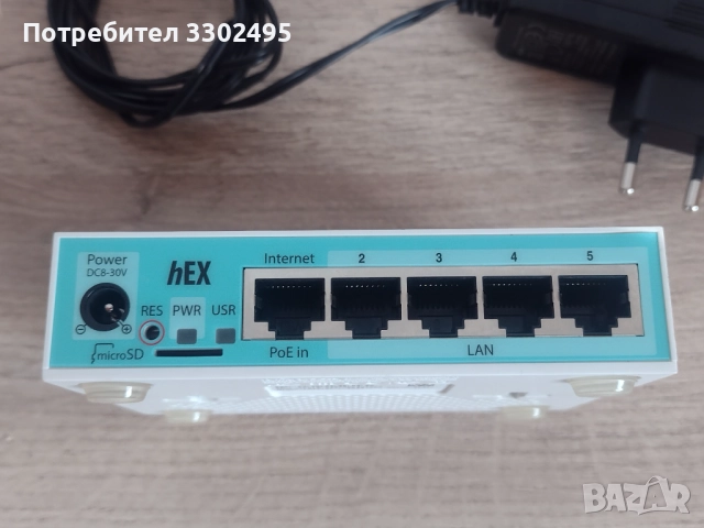 MikroTik hEX RB750Gr3, снимка 3 - Рутери - 52451707