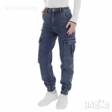 Дамски дънки с висока талия, снимка 5 - Дънки - 47675372