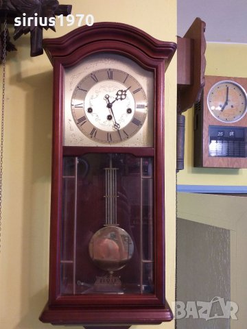 Немски стенен часовник четири четвърти AMS , снимка 1